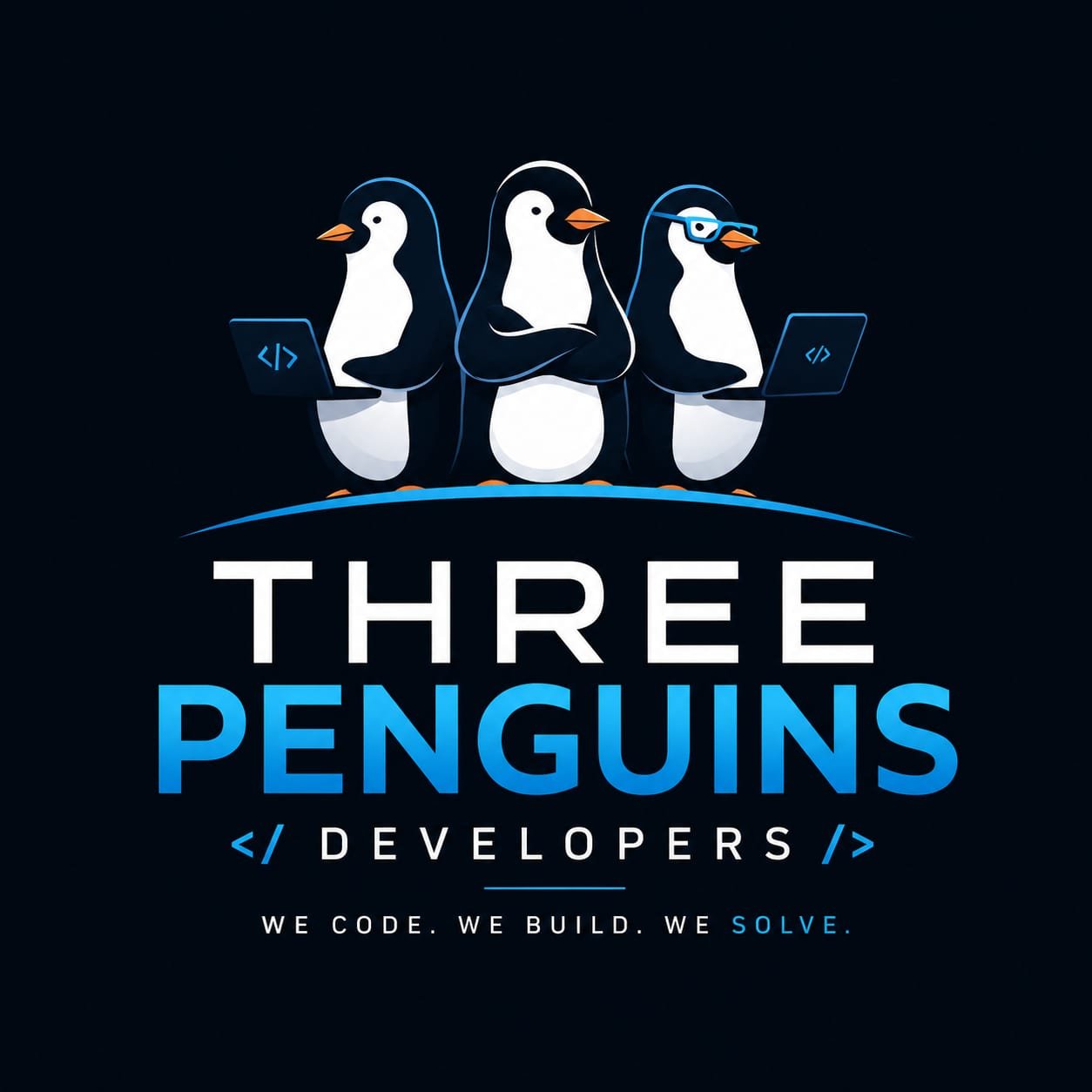 Logo Three Penguins